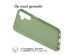 imoshion Color Backcover Samsung Galaxy A15 (5G/4G) - Olive Green