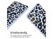 imoshion Siliconen design hoesje met koord Samsung Galaxy S23 - Animal Lila