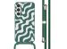 imoshion Siliconen design hoesje met koord Samsung Galaxy S23 Plus - Petrol Green Groovy