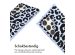 imoshion Siliconen design hoesje met koord Samsung Galaxy S23 Ultra - Animal Lila