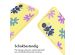 imoshion Siliconen design hoesje met koord Samsung Galaxy A25 (5G) - Yellow Flower Distance