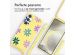 imoshion Siliconen design hoesje met koord Samsung Galaxy S24 - Yellow Flower Distance