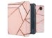 imoshion Design Slim Hard Case Sleepcover met stand Kobo Libra Colour - Pink Graphic