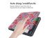 imoshion Design Slim Hard Case Sleepcover met stand Kobo Libra Colour - Flower Watercolor