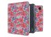 imoshion Design Slim Hard Case Sleepcover met stand Kobo Libra Colour - Flower Watercolor