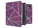 imoshion Design Slim Hard Case Sleepcover met stand Kobo Libra Colour - Bordeaux Graphic