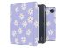 imoshion Design Slim Hard Case Sleepcover met stand Kobo Libra Colour - Flowers Distance