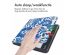 imoshion Design Slim Hard Case Sleepcover met stand Kobo Libra Colour - Flower Tile