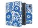 imoshion Design Slim Hard Case Sleepcover met stand Kobo Libra Colour - Flower Tile