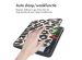 imoshion Design Slim Hard Case Sleepcover met stand Kobo Libra Colour - Leopard