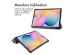 iMoshion Trifold Design Bookcase Samsung Galaxy Tab S6 Lite (2020-2024) - Leopard
