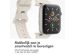 imoshion Siliconen⁺ bandje Apple Watch Series 1-9 / SE - 38/40/41 mm / Series 10 - 42 mm - Sterrenlicht - Maat S/M