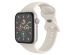 imoshion Siliconen⁺ bandje Apple Watch Series 1-9 / SE - 38/40/41 mm / Series 10 - 42 mm - Sterrenlicht - Maat S/M