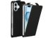 Accezz Flipcase iPhone 16 Plus - Zwart