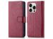 imoshion Luxe Bookcase iPhone 16 Pro Max - Bordeaux