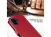 Selencia Echt Lederen Bookcase iPhone 16 Plus - Rood