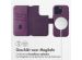 Accezz Leather Bookcase 2-in-1 met MagSafe iPhone 16 Pro Max - Heath Purple