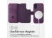 Accezz Leather Bookcase 2-in-1 met MagSafe iPhone 16  - Heath Purple