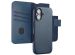 Accezz Leather Bookcase 2-in-1 met MagSafe iPhone 16  - Nightfall Blue