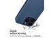 Accezz MagSafe Leather Backcover iPhone 16 Pro - Nightfall Blue