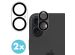 imoshion 2 Pack Camera lens protector iPhone 16 / 16 Plus - Zwart