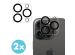 imoshion 2 Pack Camera lens protector iPhone 16 Pro / 16 Pro Max - Zwart