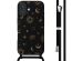 imoshion Siliconen design hoesje met koord iPhone 16 - Sky Black