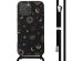 imoshion Siliconen design hoesje met koord iPhone 16 Pro Max - Sky Black