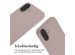 imoshion Siliconen hoesje met koord iPhone 16 Plus - Sand Pink