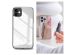 Selencia Mirror Backcover iPhone 11 - Hoesje met spiegel - Zilver