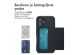 imoshion Backcover met pasjeshouder iPhone 16 - Zwart