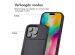 imoshion Backcover met pasjeshouder iPhone 16 Pro - Zwart