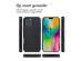 imoshion Backcover met pasjeshouder iPhone 16 Pro Max - Zwart