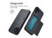 imoshion Backcover met pasjeshouder iPhone 16 Plus - Zwart