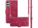 imoshion Bookcase met koord Samsung Galaxy S22 - Rood