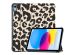 imoshion Design Trifold Bookcase iPad 10 (2022) 10.9 inch - Leopard