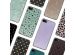 imoshion Design hoesje iPhone SE (2022 / 2020) / 8 / 7 - Stars Mint