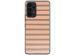 imoshion Design hoesje Samsung Galaxy A53 - Striped Peach Reverse