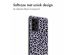 imoshion Design hoesje Samsung Galaxy A52(s) (5G/4G) - Leopard Lilac