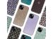 imoshion Design hoesje iPhone 13 - Graphic Lines Beige