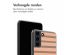 imoshion Design hoesje Samsung Galaxy S22 - Striped Peach Reverse