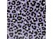 imoshion Design hoesje Samsung Galaxy A14 (5G/4G) - Leopard Lilac