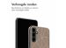 imoshion Design hoesje Samsung Galaxy A14 (5G/4G) - Graphic Lines Beige