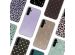 imoshion Design hoesje Samsung Galaxy A34 (5G) - Topo Lilac