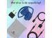 imoshion Kids LED Light Bluetooth Headphones - Kinder koptelefoon met decibelbegrenzer - Draadloze koptelefoon + AUX kabel - Cobalt Blue