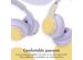 imoshion Kids Dino Bluetooth Headphones - Kinder koptelefoon met decibelbegrenzer - Draadloze koptelefoon + AUX kabel - Lavender Lilac / Yellow