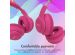 imoshion Kids LED Light Cat Ear Bluetooth Headphones - Kinder koptelefoon - Draadloze koptelefoon + AUX kabel - Hot Pink