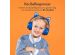 imoshion Kids LED Light Cat Ear Bluetooth Headphones - Kinder koptelefoon - Draadloze koptelefoon + AUX kabel - Cobalt Blue