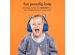 imoshion Kids LED Light Cat Ear Bluetooth Headphones - Kinder koptelefoon - Draadloze koptelefoon + AUX kabel - Cobalt Blue