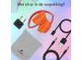 imoshion Kids LED Light Bluetooth Headphones - Kinder koptelefoon met decibelbegrenzer - Draadloze koptelefoon + AUX kabel - Hot Pink / Apricot Orange Crush